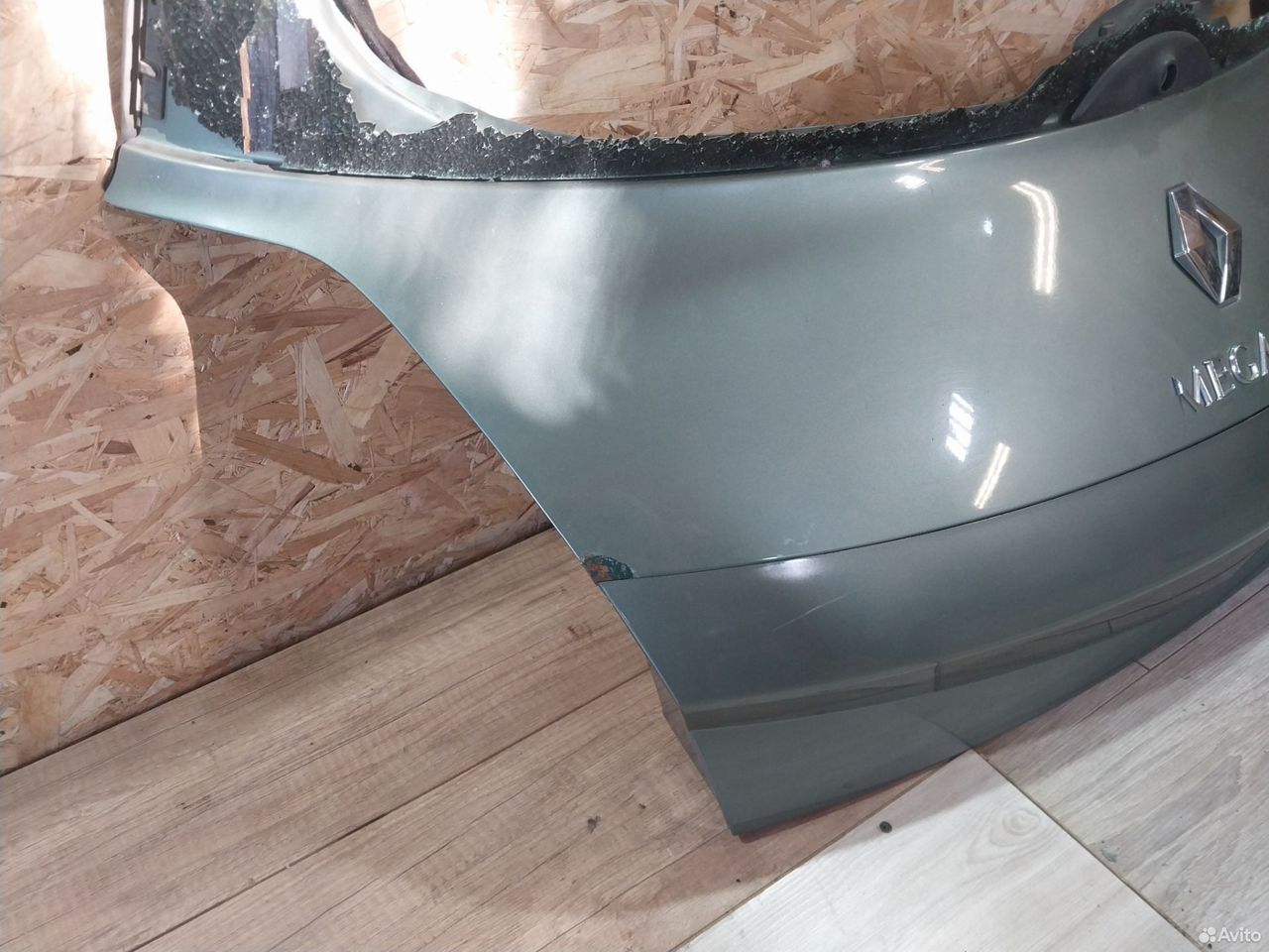 Крышка багажника Renault Megan 2 хэтчбек без стекл — фото 4