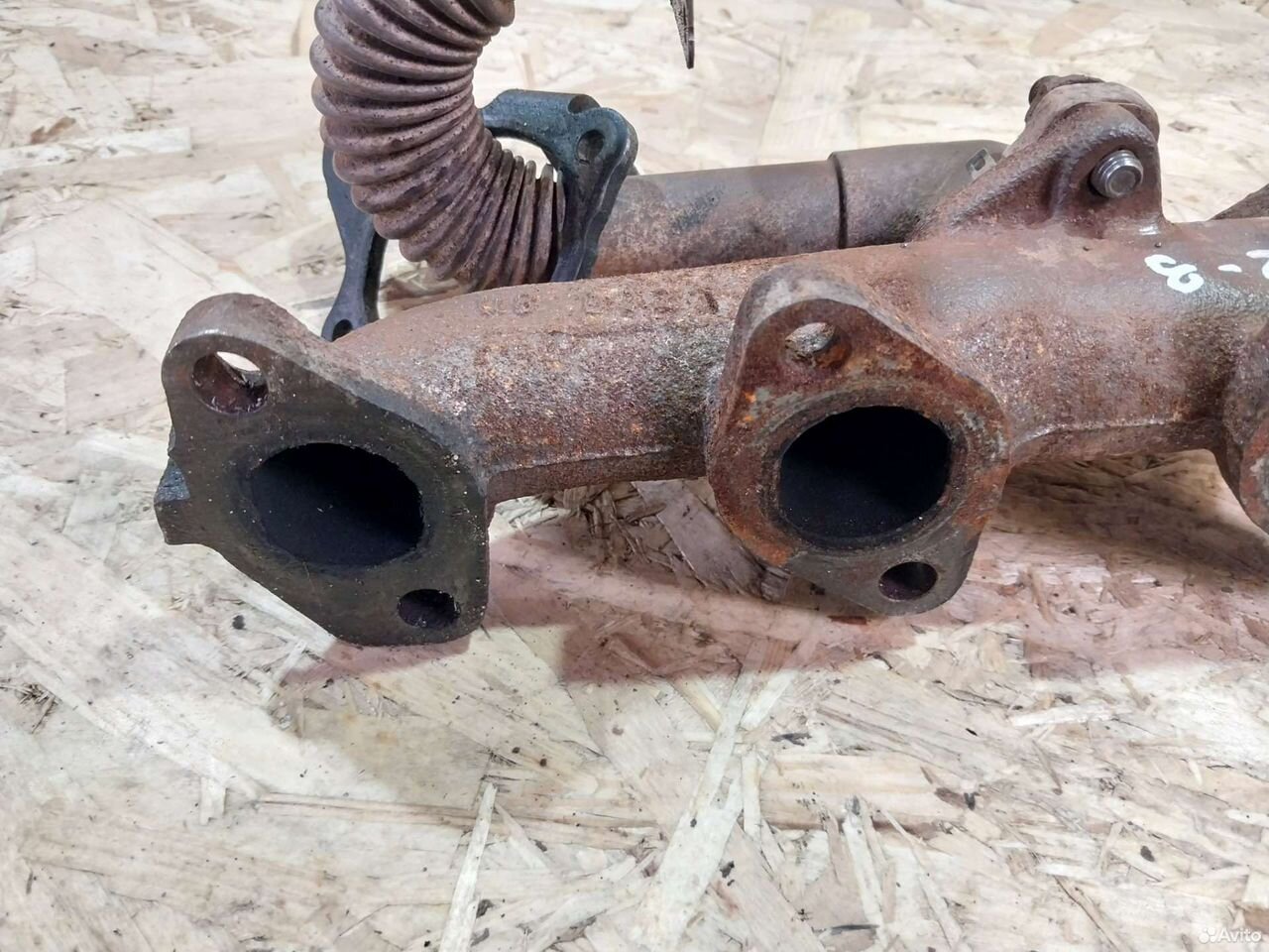 Выпускной коллектор Renault Megan 2 1.5 K9K — фото 9