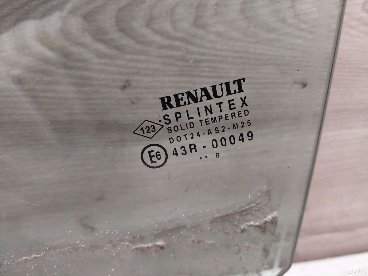 Стекло переднее левое Renault Scenic 2 форточка — фото 6
