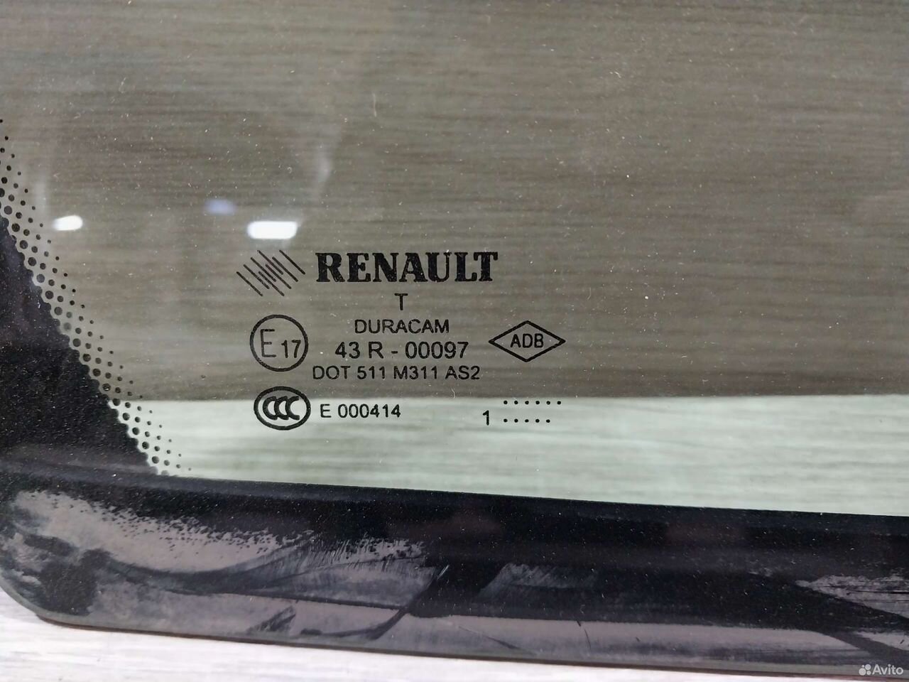 Форточка двери Renault Fluence — фото 4