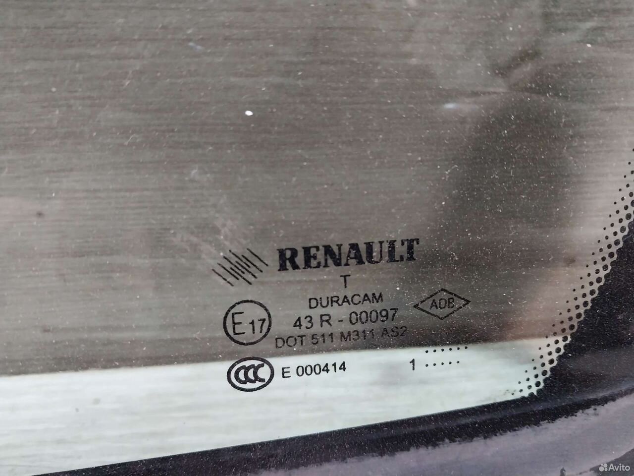 Форточка двери Renault Fluence — фото 8