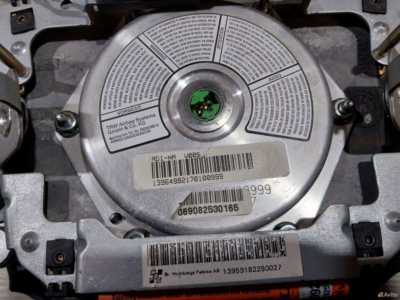 Руль Volvo S80 с Airbag 1998-2003 — фото 9