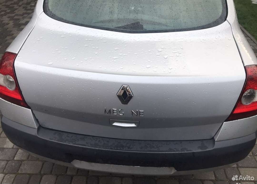 Крышка багажника Renault Megan 2 седан