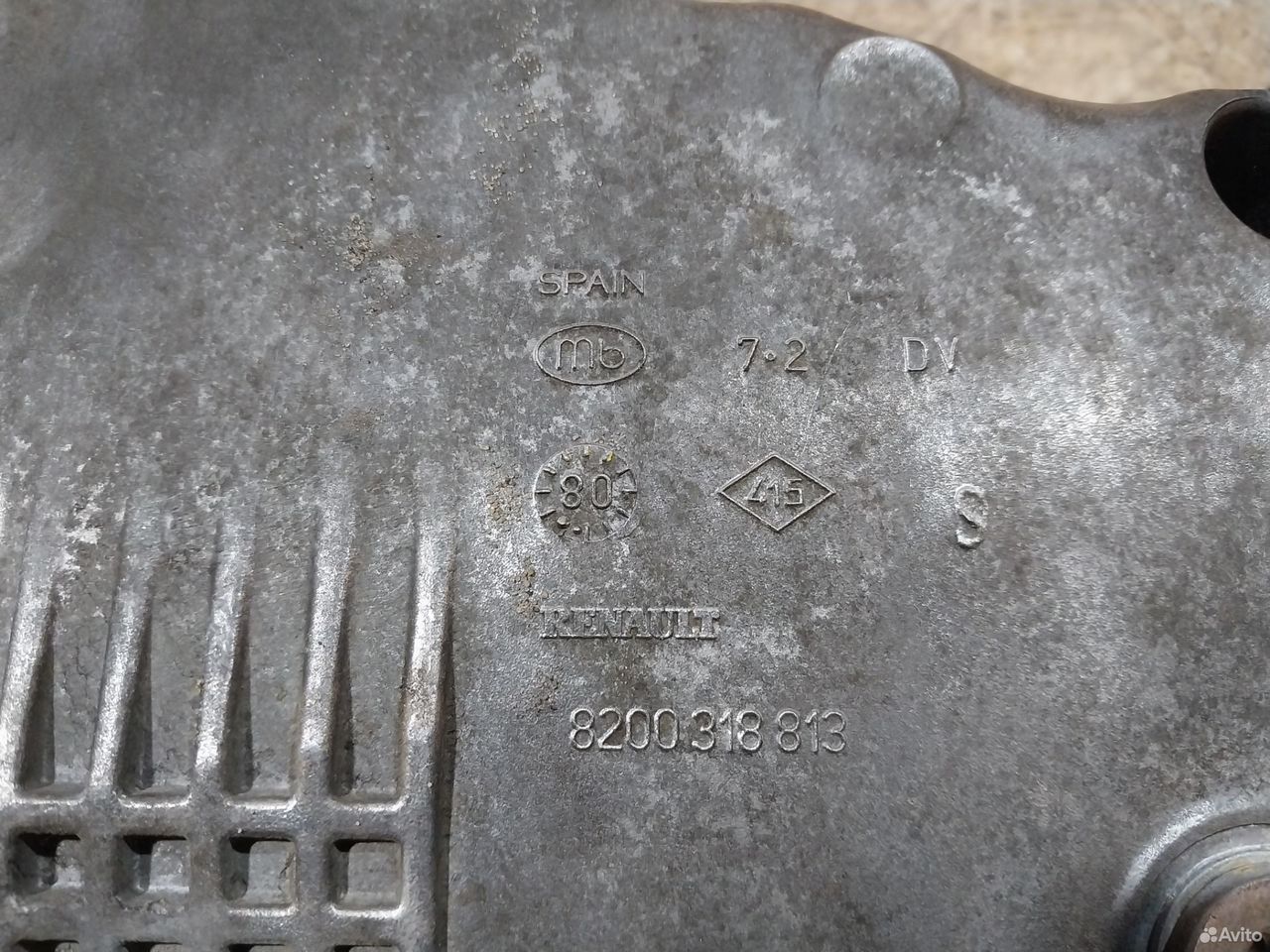 Поддон картера двигателя Renault Megan 2 K9K 1.5 — фото 9