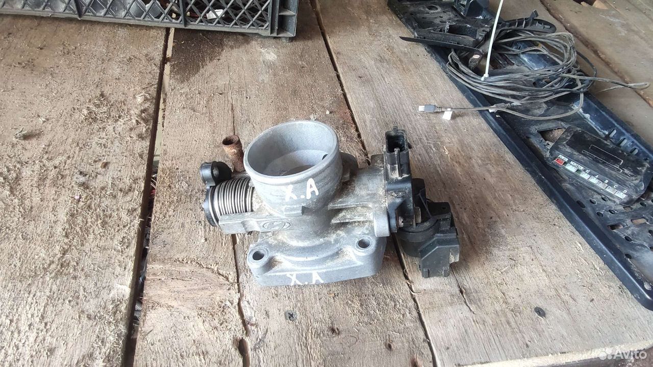 Дроссельная заслонка Hyundai Accent Avante 1.5 — фото 3