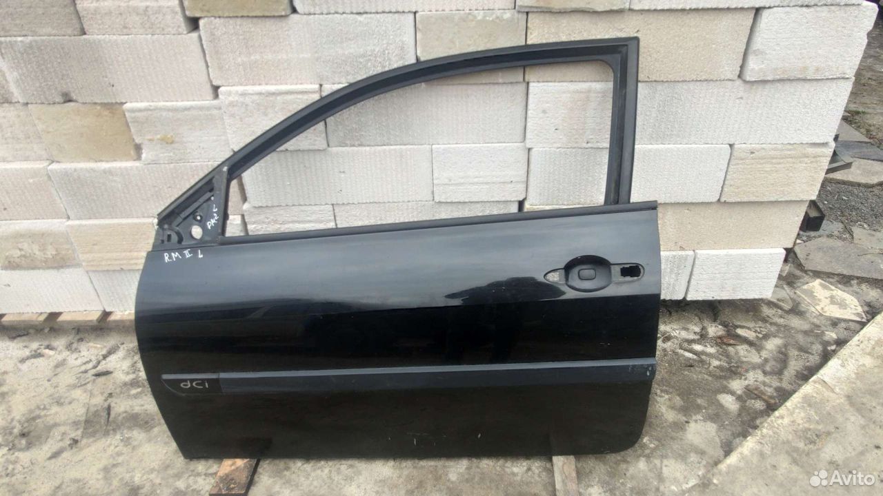 Дверь левая Renault Megan 2 хэтчбек купе