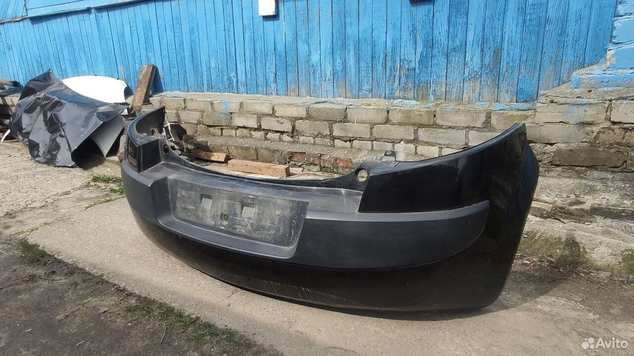 Бампер задний Renault Megan 2 хэтчбек