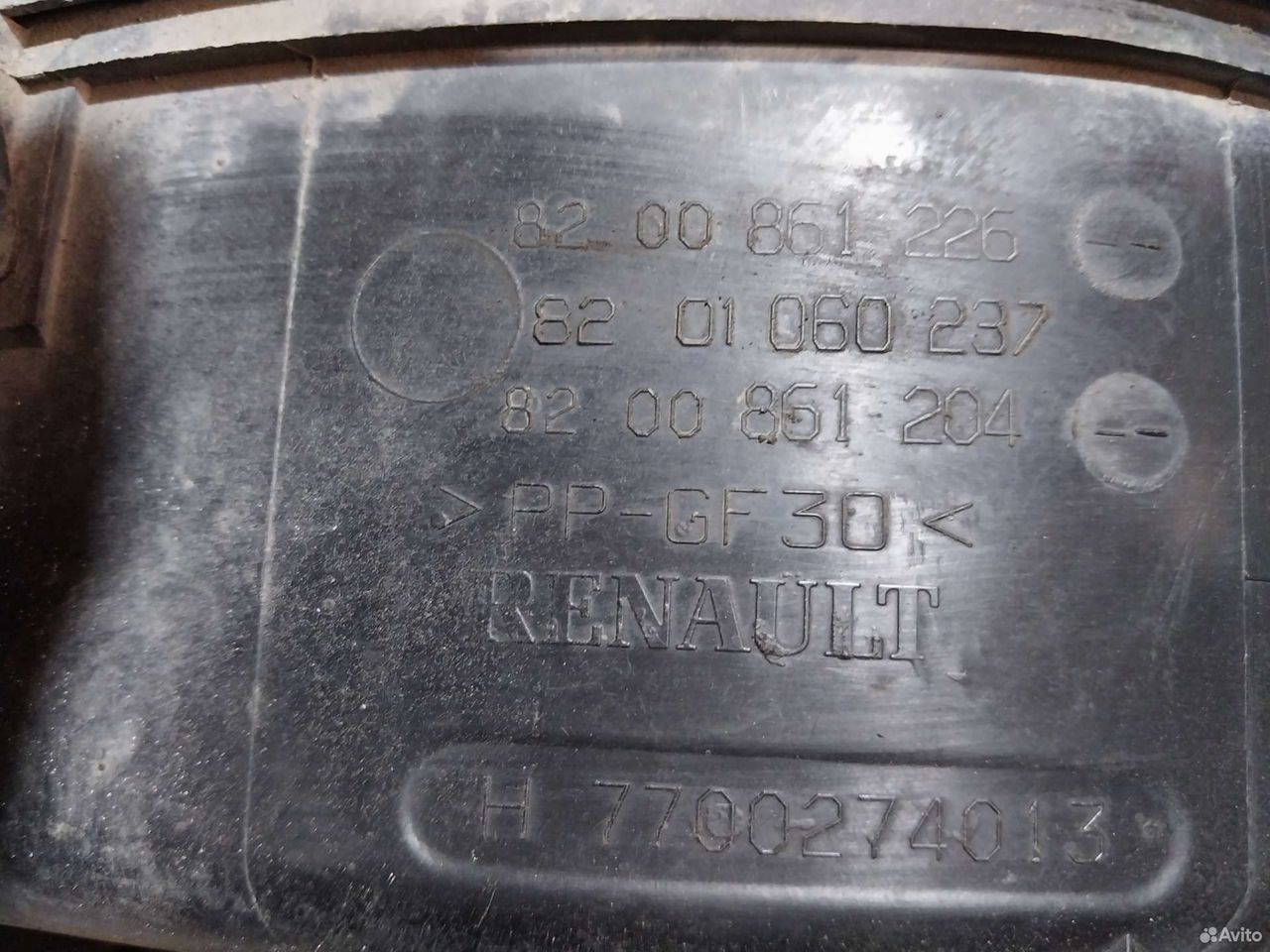 Корпус воздушного фильтра Renault Logan 1.4 K7J — фото 9