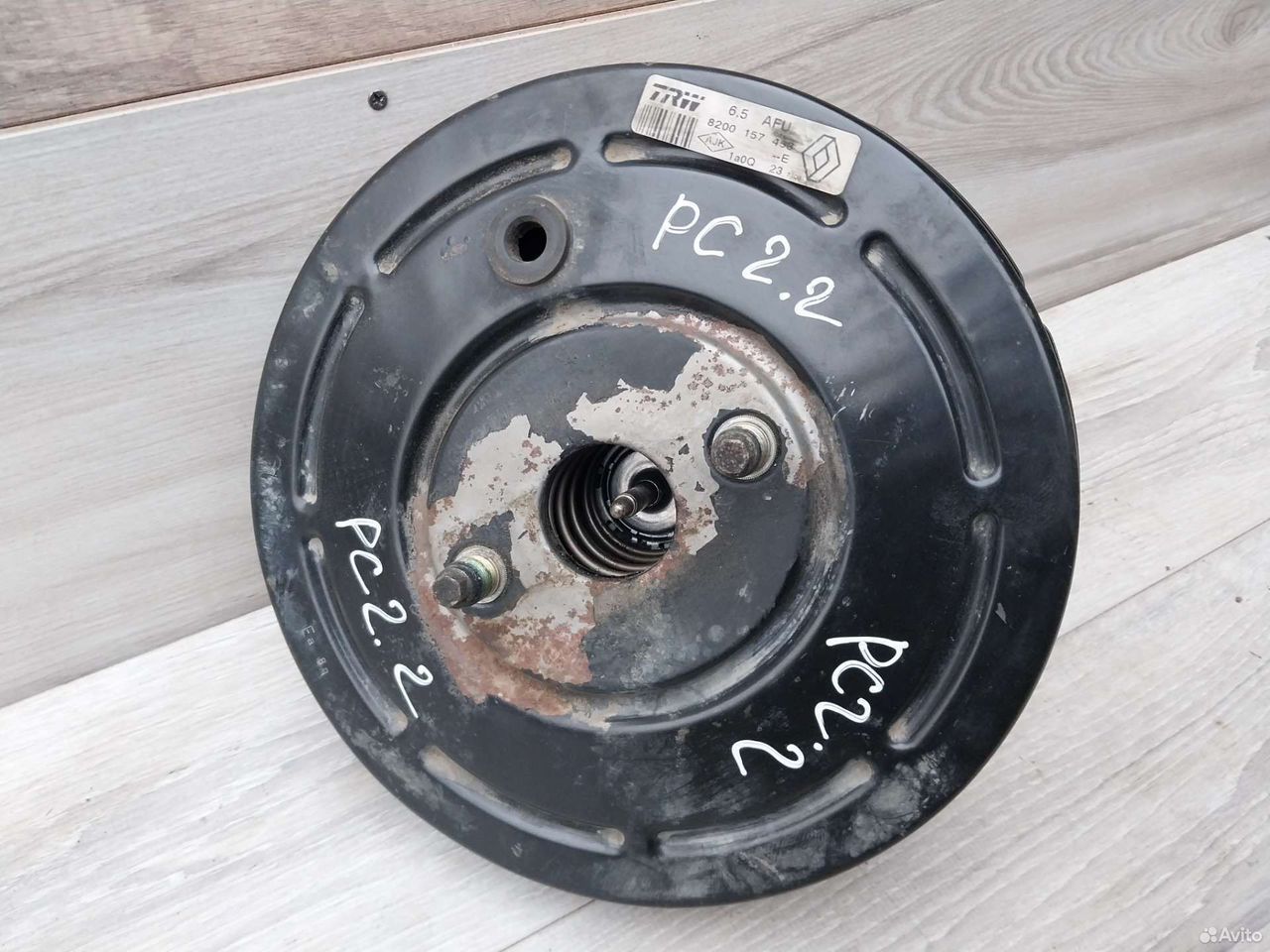 Вакуум тормозной Renault Scenic 2 — фото 3