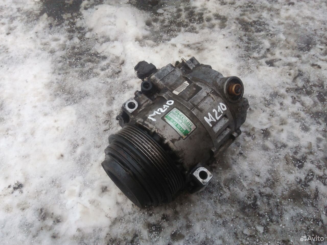 Компрессор кондиционера мерседес W210 1998 2.8