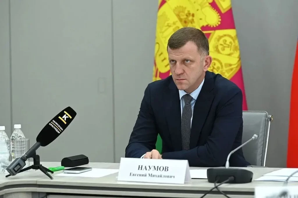 Евгений Наумов на встрече в Краснодаре