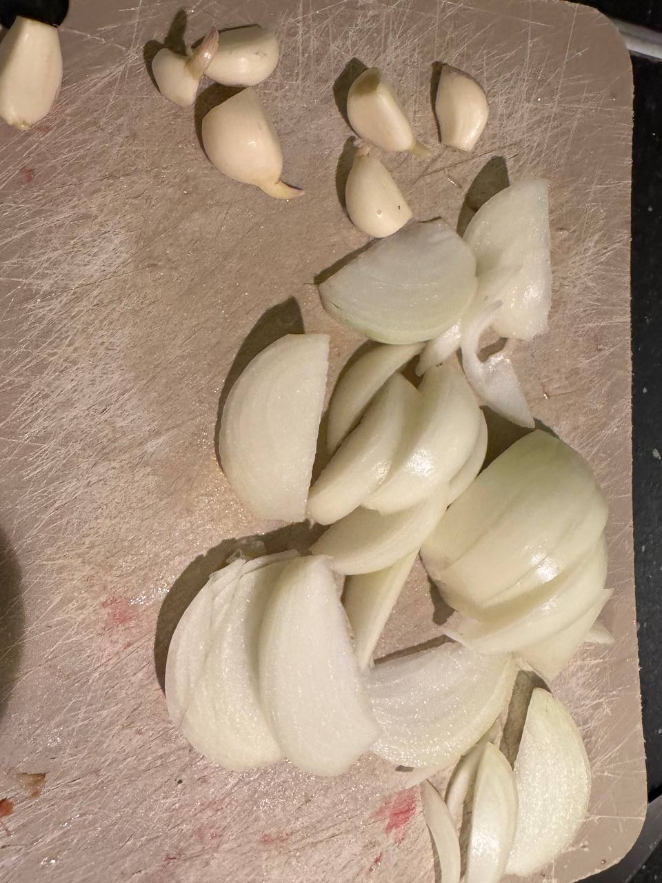 Тыква, запечённая с мясом (свинина + говядина)