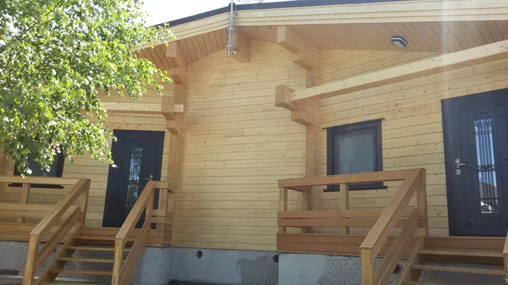 Дома из клееного бруса