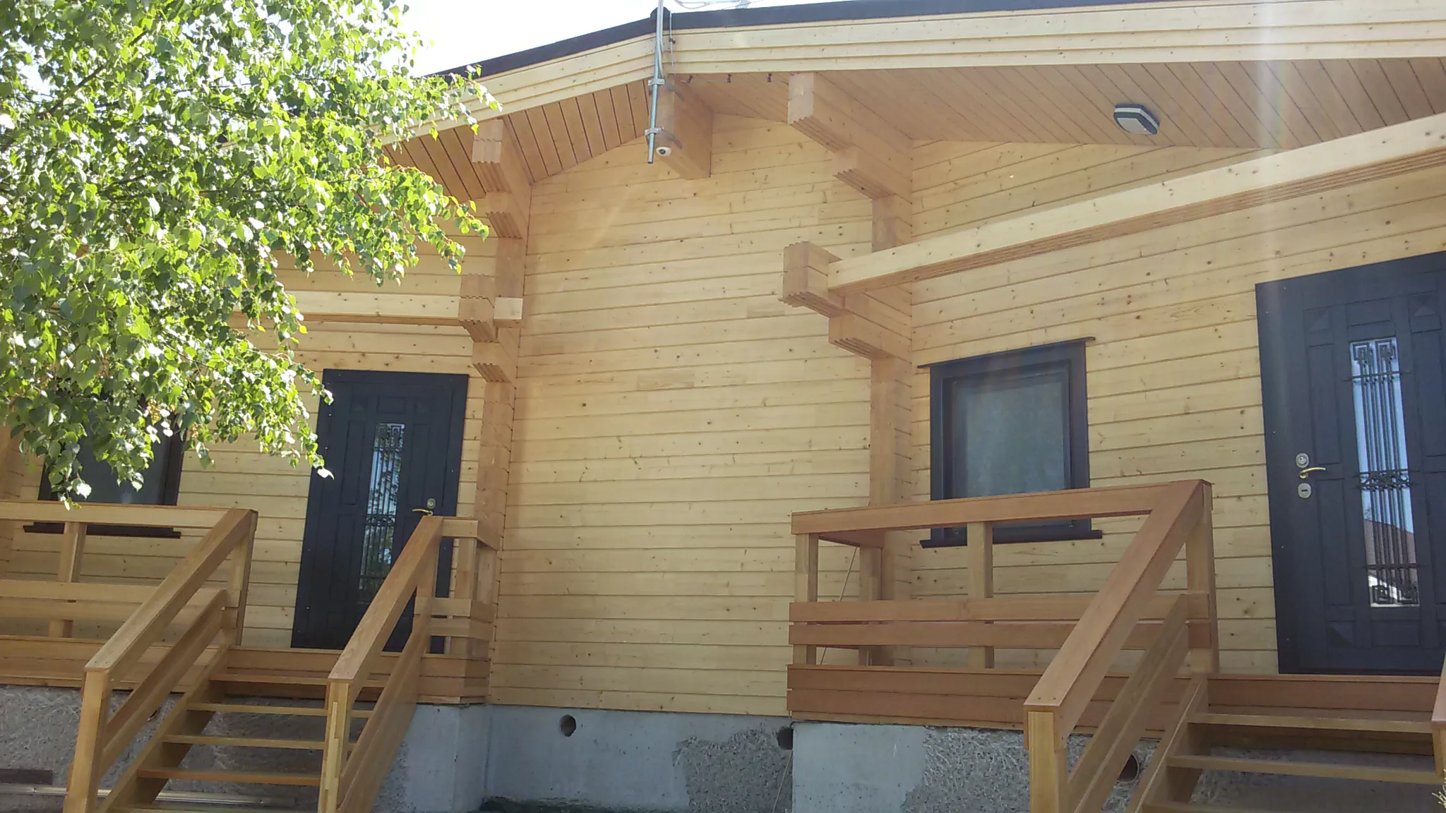 Дома из клееного бруса