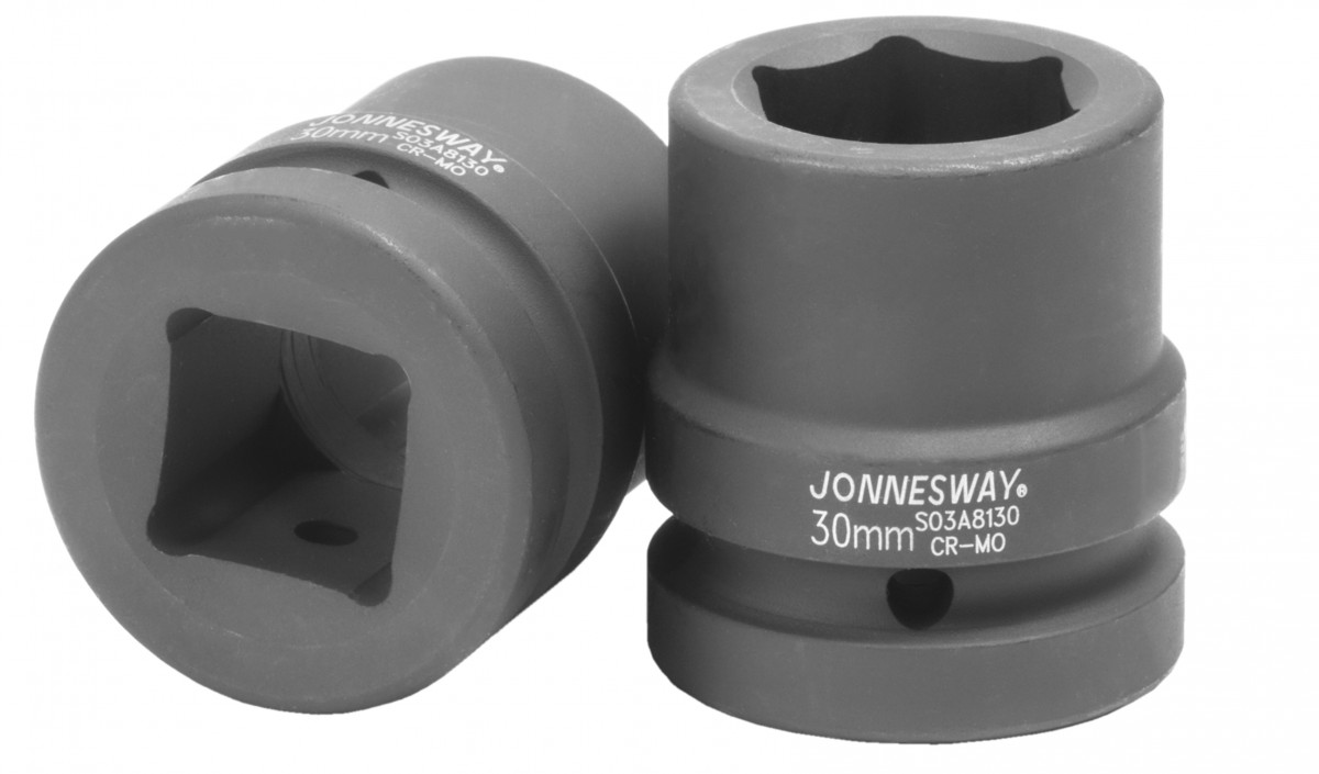 Головка торцевая ударная 1"DR, 30 мм Jonnesway
