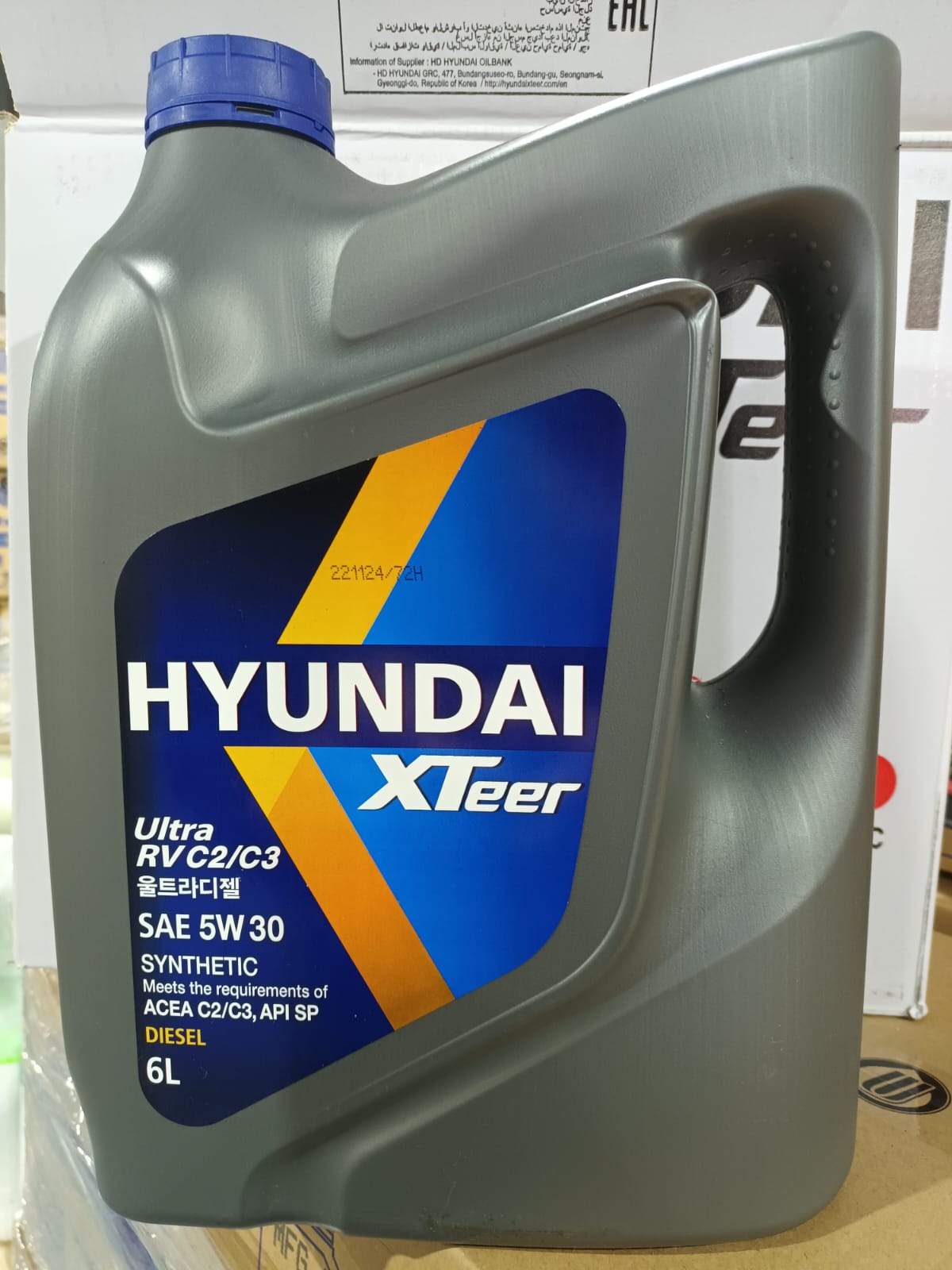 XTEER Масло моторное Xteer ULTRA RV C3 5w30 (6L)