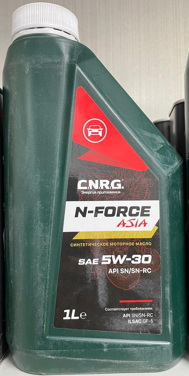 CNRG Масло моторное N-Force Asia 5W-30 SN/GF-5 (пл/к 1л/0,84 кг*)(12шт/1кор) (10х4)