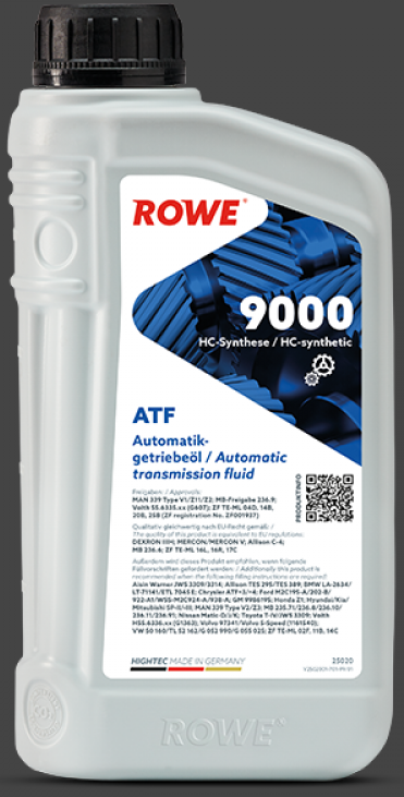 ROWE Масло трансмиссионное HIGHTEC ATF 9000 (1 л.) (12шт/1кор) (12х4)