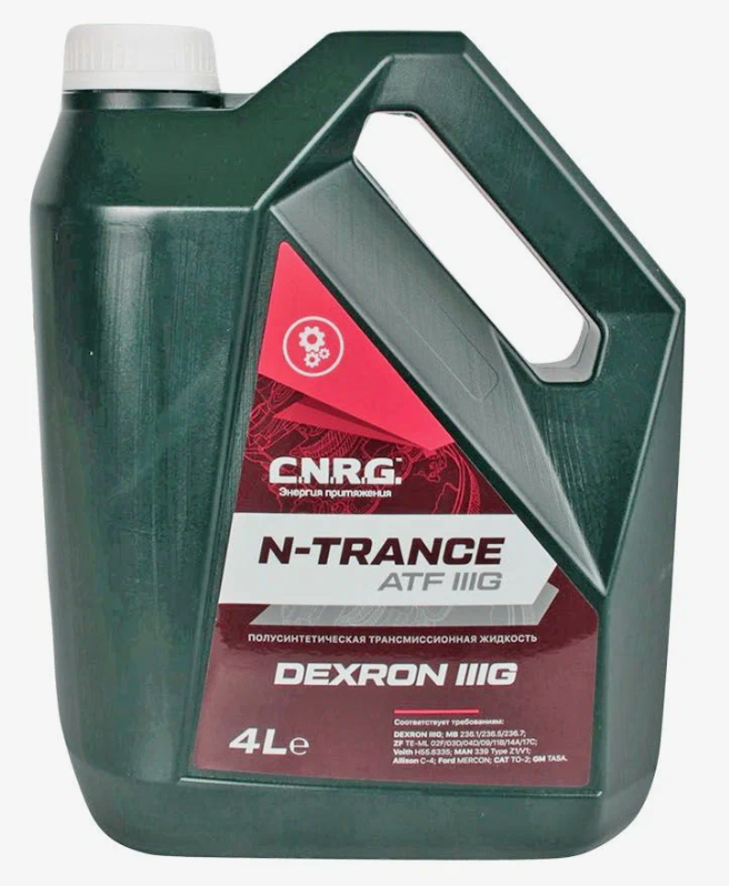 CNRG Масло трансмиссионное N-Trance АТF IIIG (канистра 4л/3,4 кг) (4шт/1кор) (10х3)