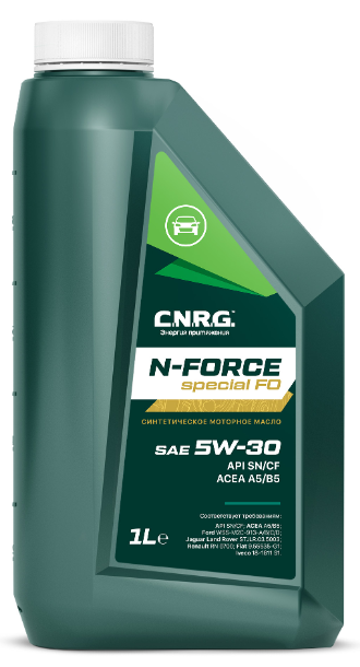 CNRG Масло моторное N-Force Special FO 5W-30 SN/CF; A5/B5 (канистра 1л/0,9 кг) (12шт/1кор) (10х4)