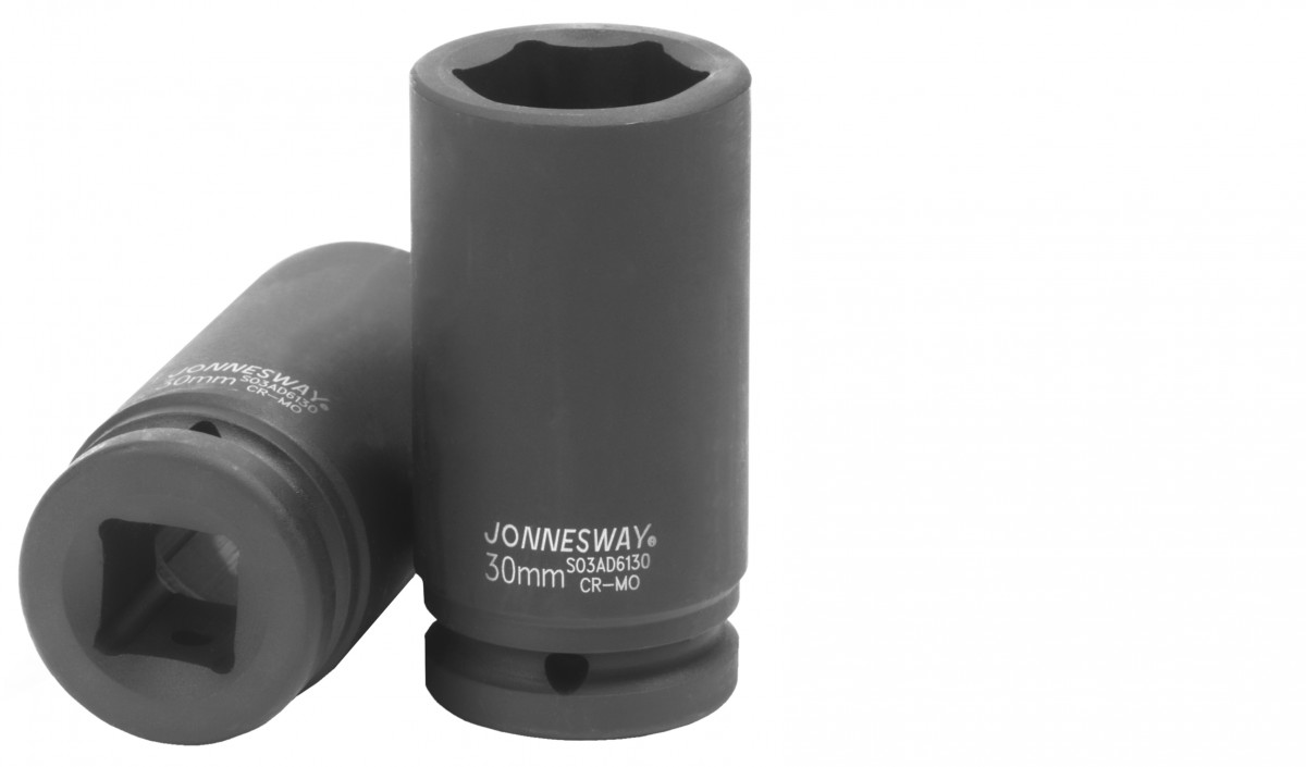 Головка торцевая ударная глубокая 3/4"DR, 30 мм Jonnesway