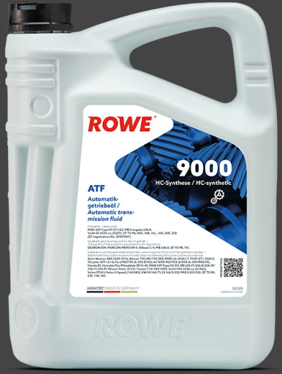 ROWE Масло трансмиссионное HIGHTEC ATF 9000 (5 л.)