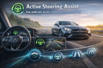 Active Steering Assist Mercedes-Benz: ассистент руления и удержание по центру полосы