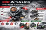 КВКГ Mercedes-Benz: типовые проблемы, симптомы и что делать