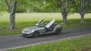 Mercedes-Benz SLR McLaren 722 S Roadster с открытыми дверями