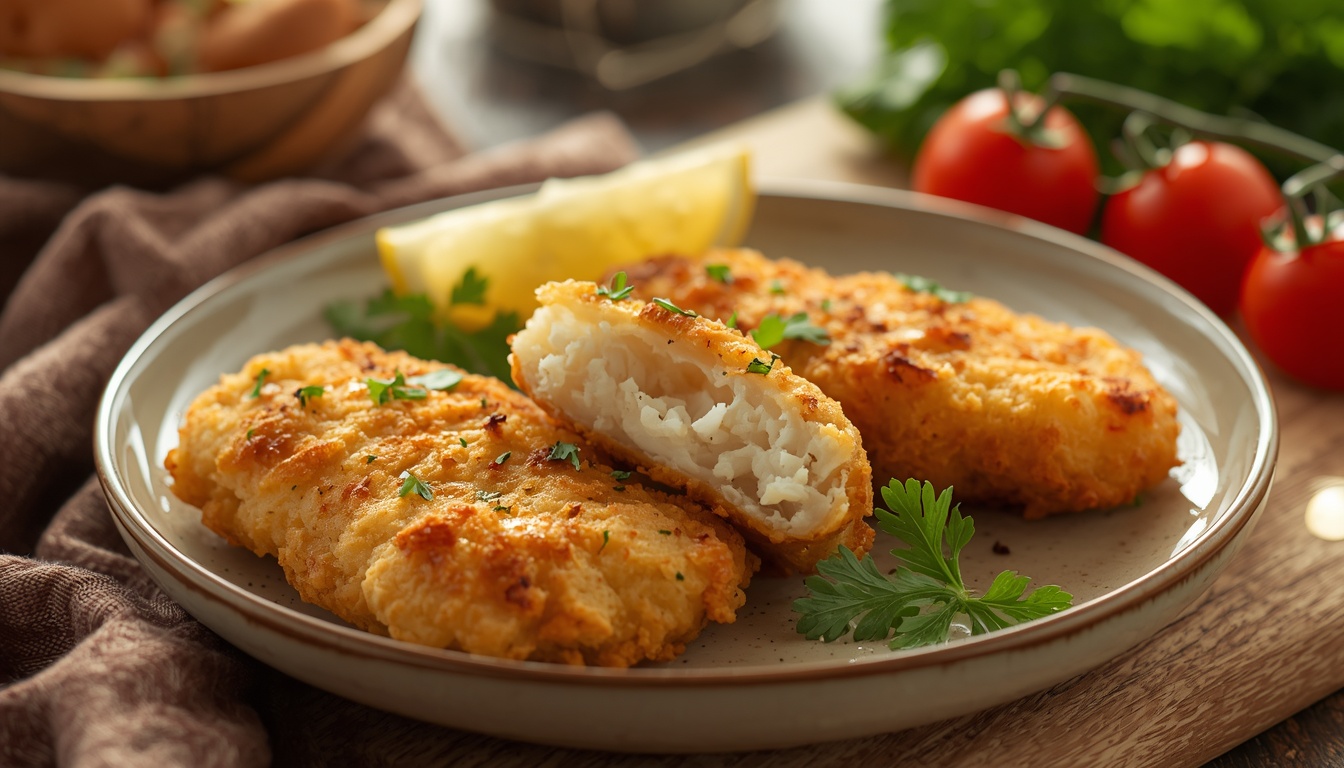 Куриные отбивные в кляре