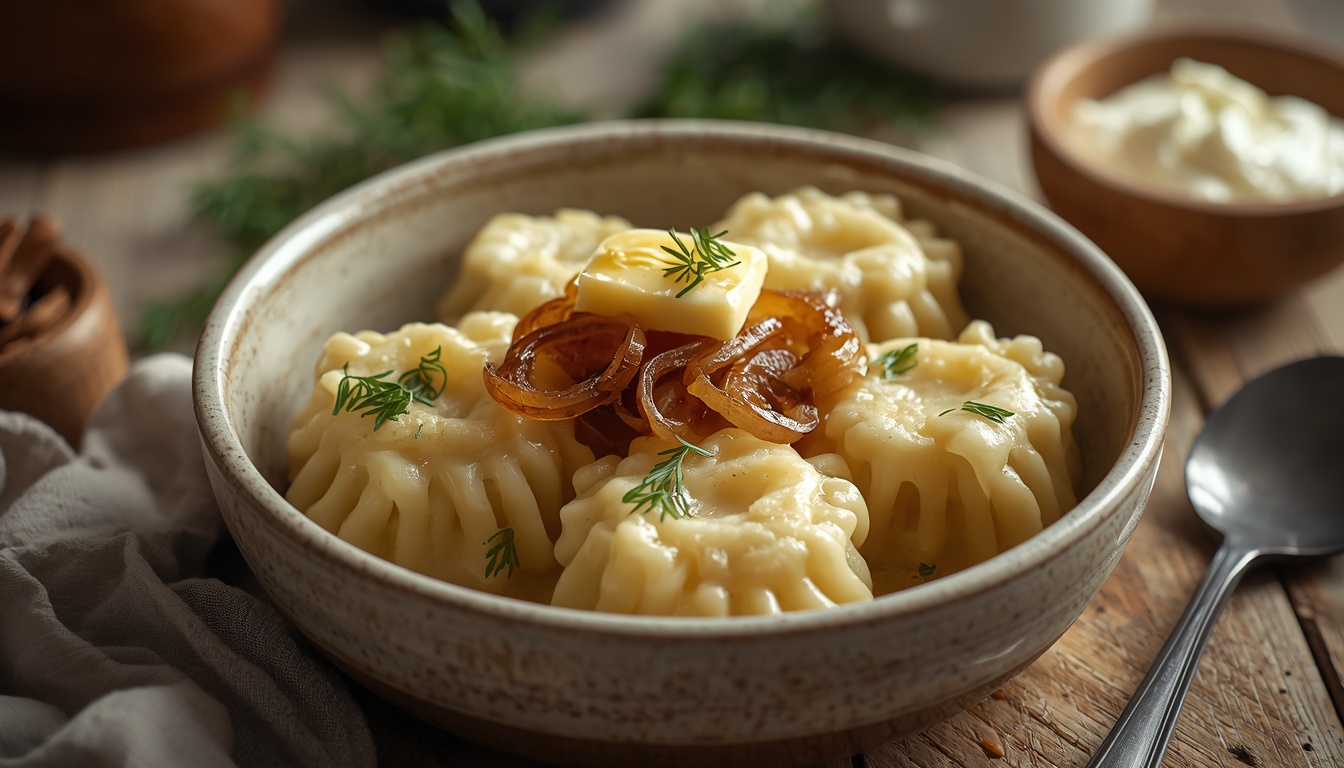 Вареники с картошкой