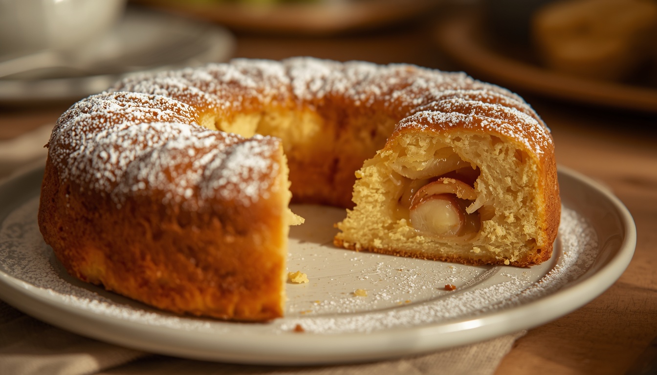 Шарлотка яблочная