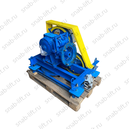 Лебедка б/двиг. Q=400кг V=0.63мс (480х3х10) с комплектом ЗИП Н0463Б0200100 (-01) МЛЗ