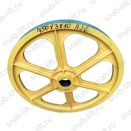 Шкив канатоведущий 750х3х10 ZAA260AJ6 Otis