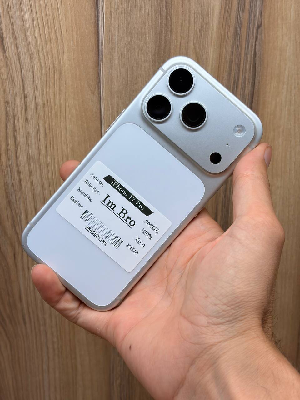 iPhone 17 Pro 256GB Silver (1185$)
