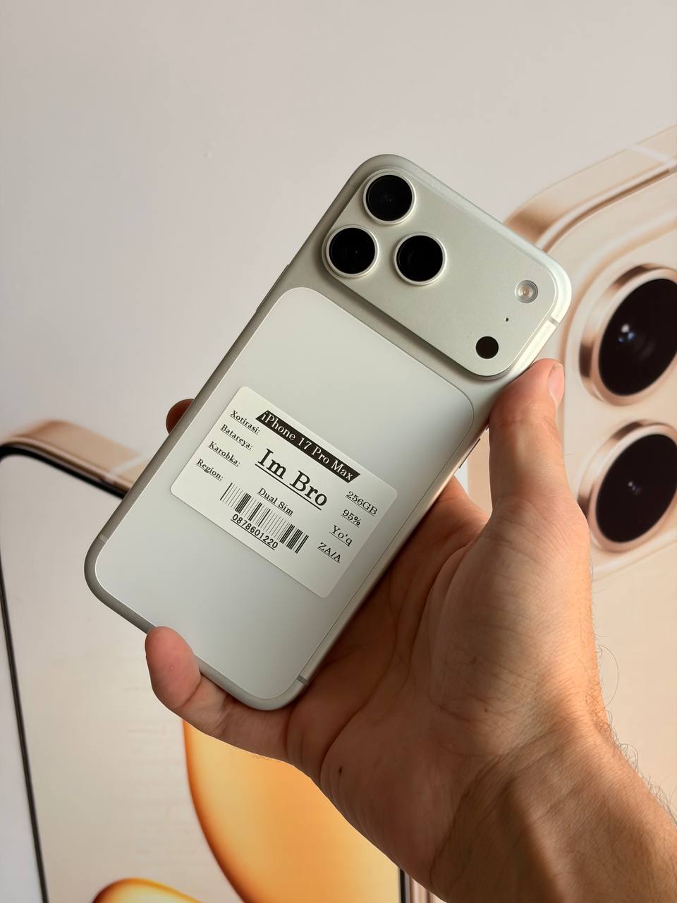 iPhone 17 Pro Max 256GB Silver