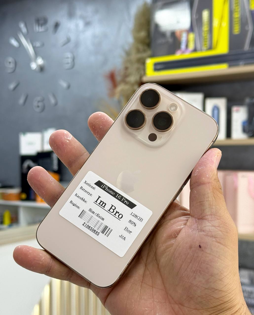 iPhone 16 Pro 128GB Desert