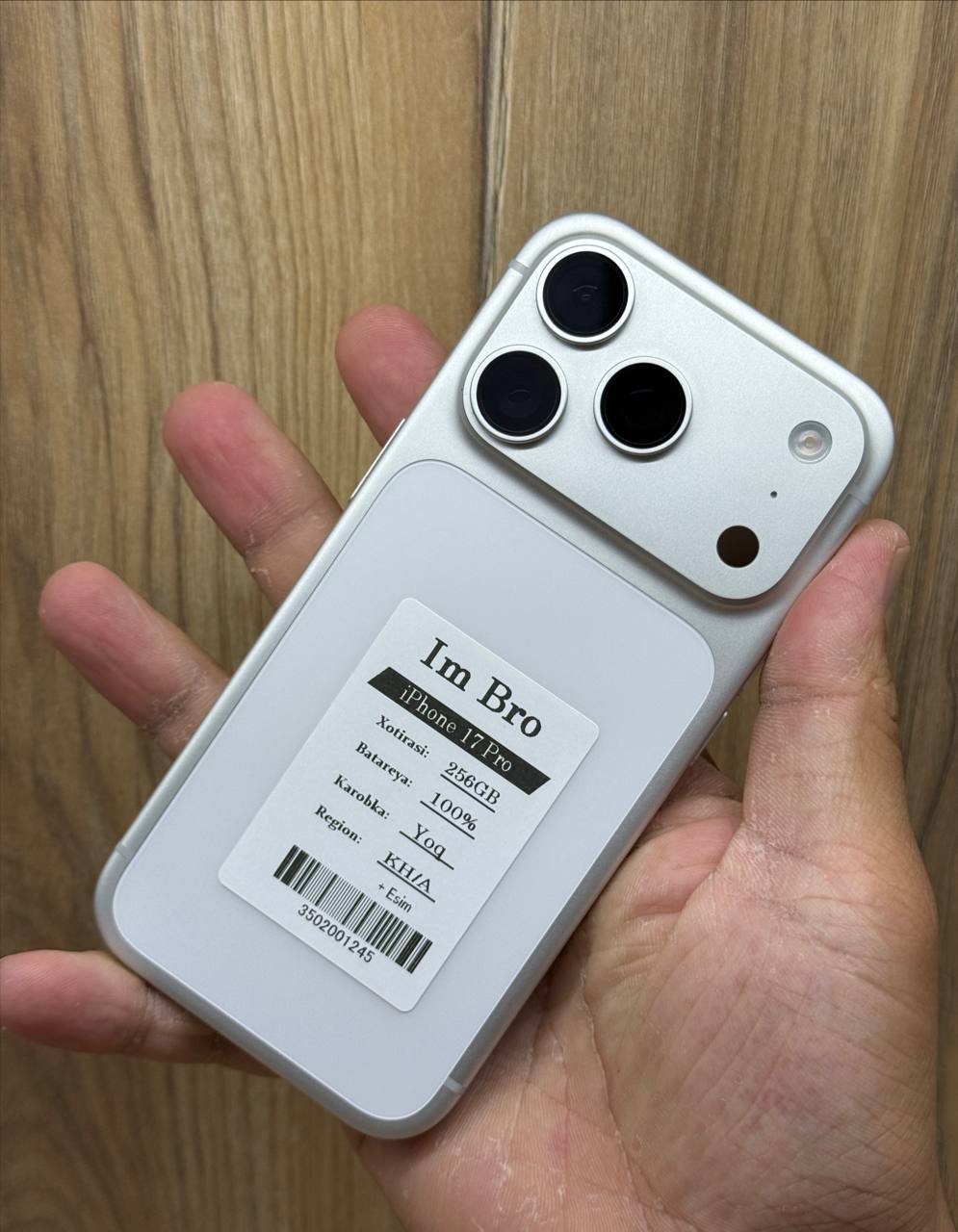 iPhone 17 Pro 256GB Silver