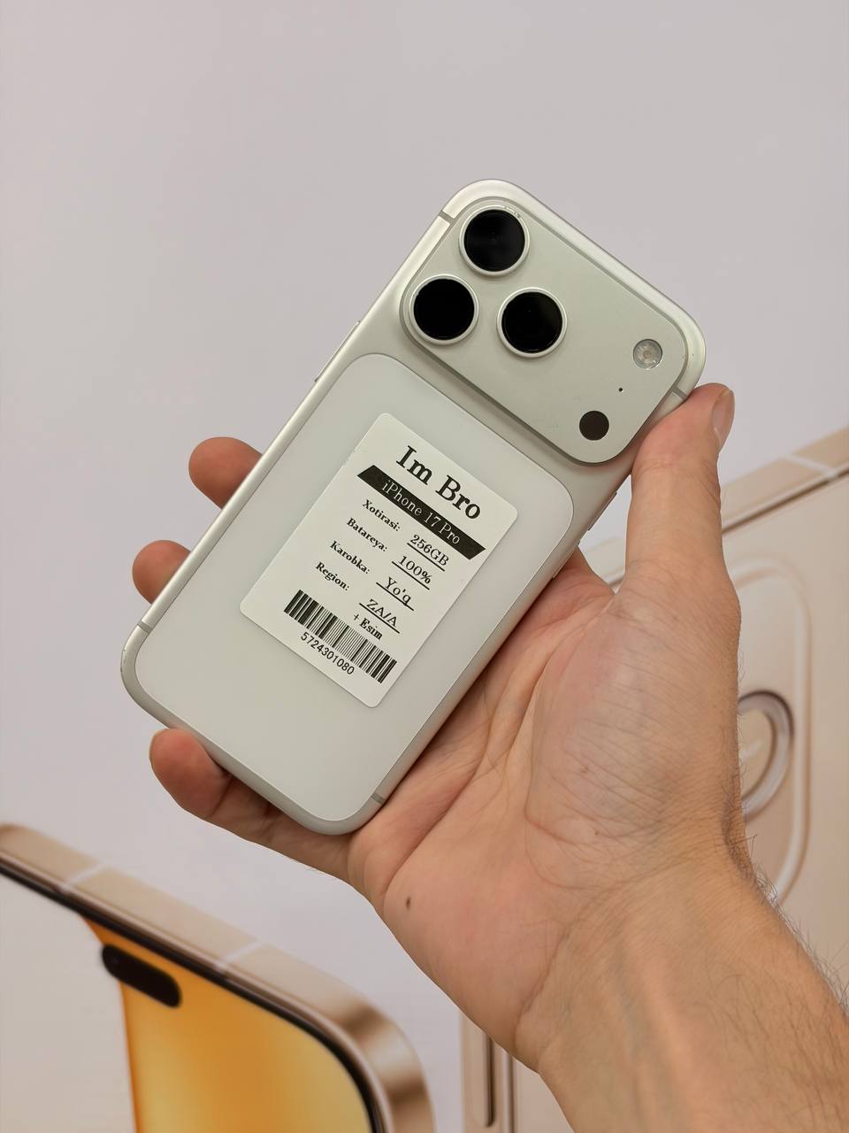 iPhone 17 Pro 256GB Silver