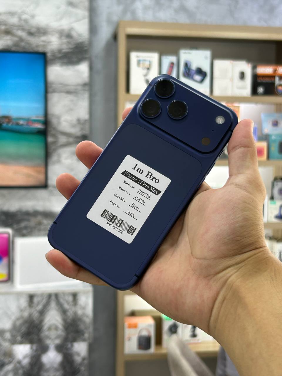 iPhone 17 Pro Max 256GB Deep Blue
