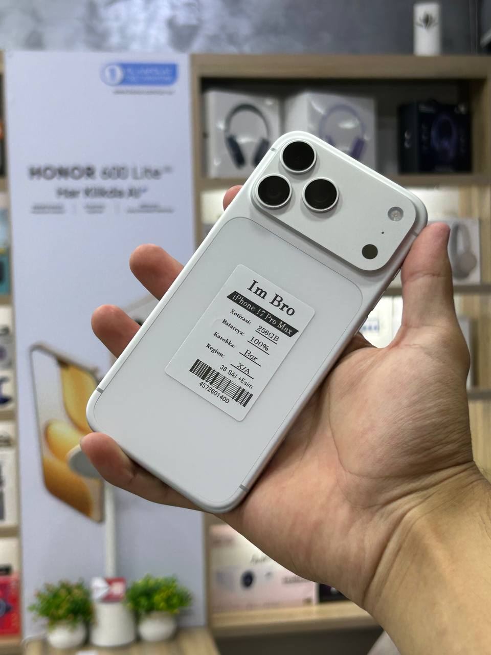 iPhone 17 Pro Max 256GB Silver