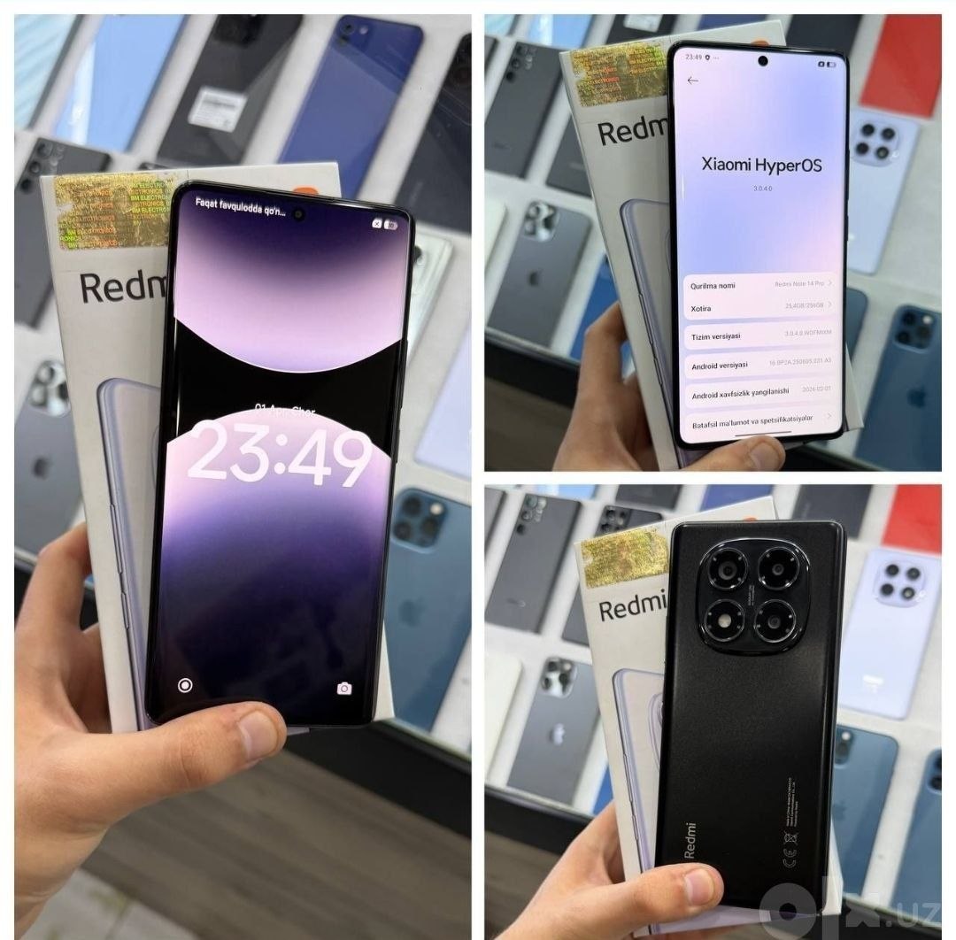 Redmi Note 14 Pro 256GB Black