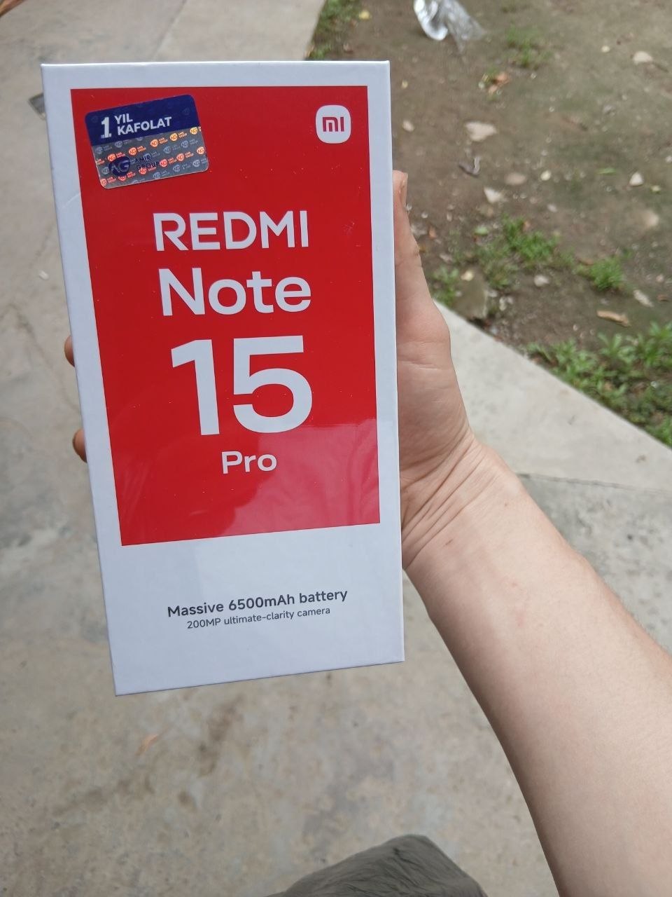 Redmi Note 15 Pro yangi, karobka ochilmagan holatda sotiladi