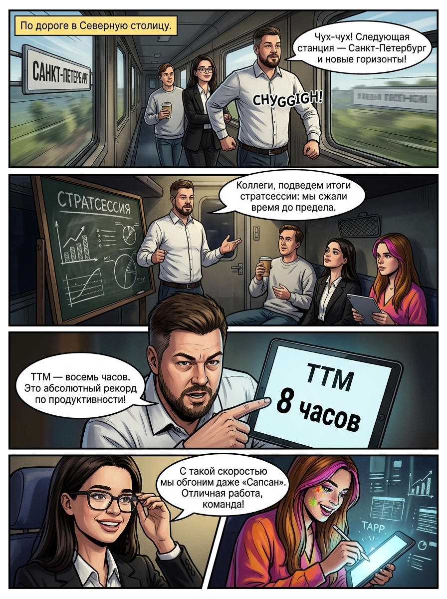 Команда IT-специалистов в офисе стилизованном под космический корабль. Страница 5