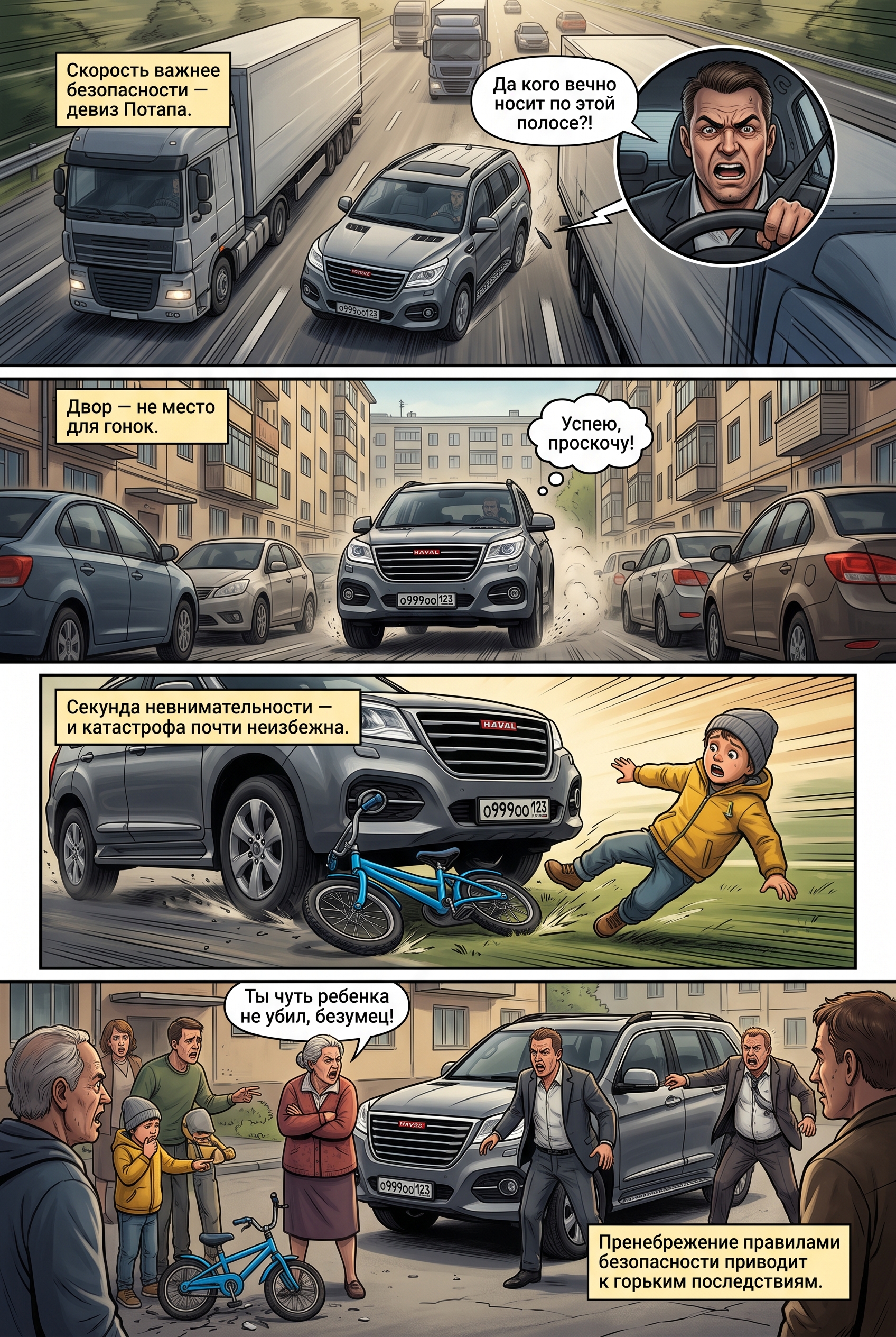 Артем Дорогин на белом Toyota Land Cruiser Prado и Потап Торопыгин на сером HAVAL H9. Страница 7