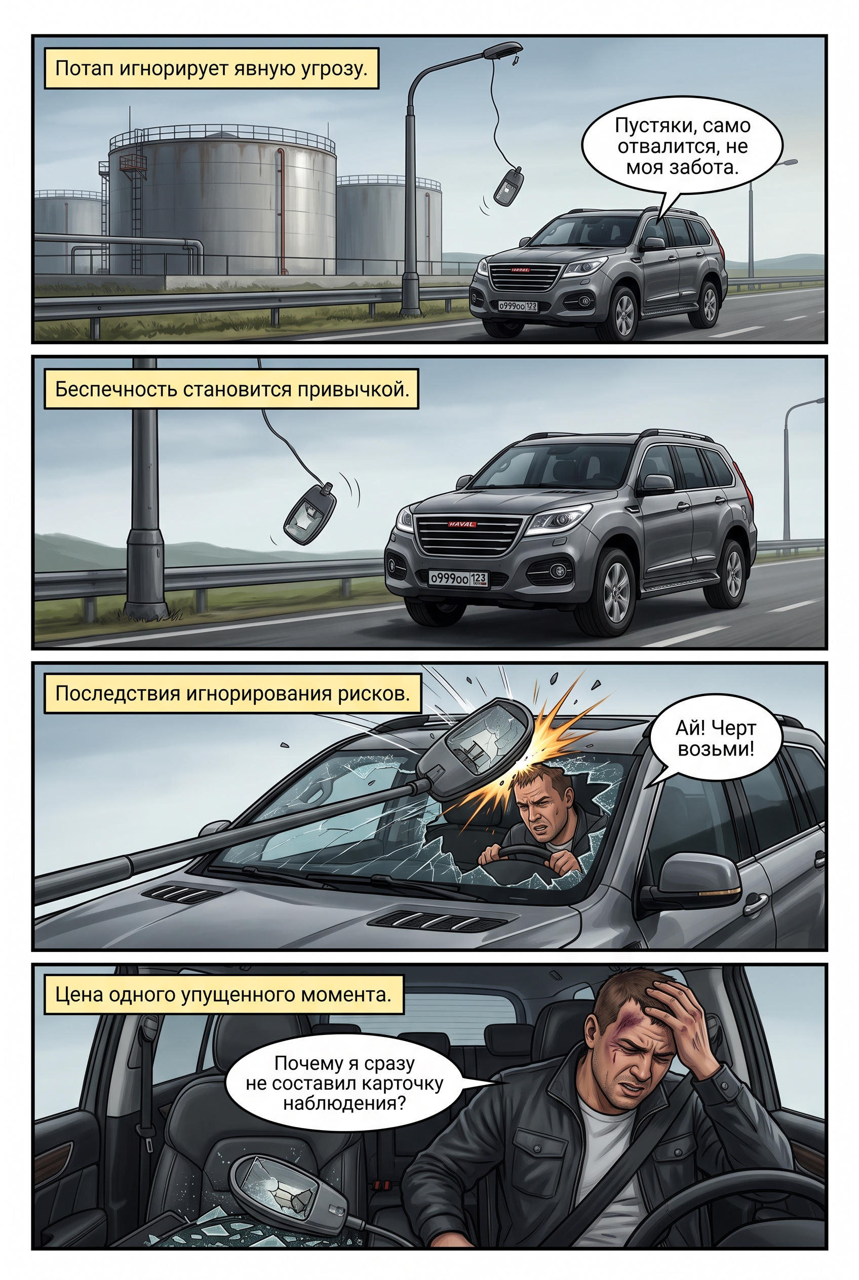 Артем Дорогин на белом Toyota Land Cruiser Prado и Потап Торопыгин на сером HAVAL H9. Страница 19