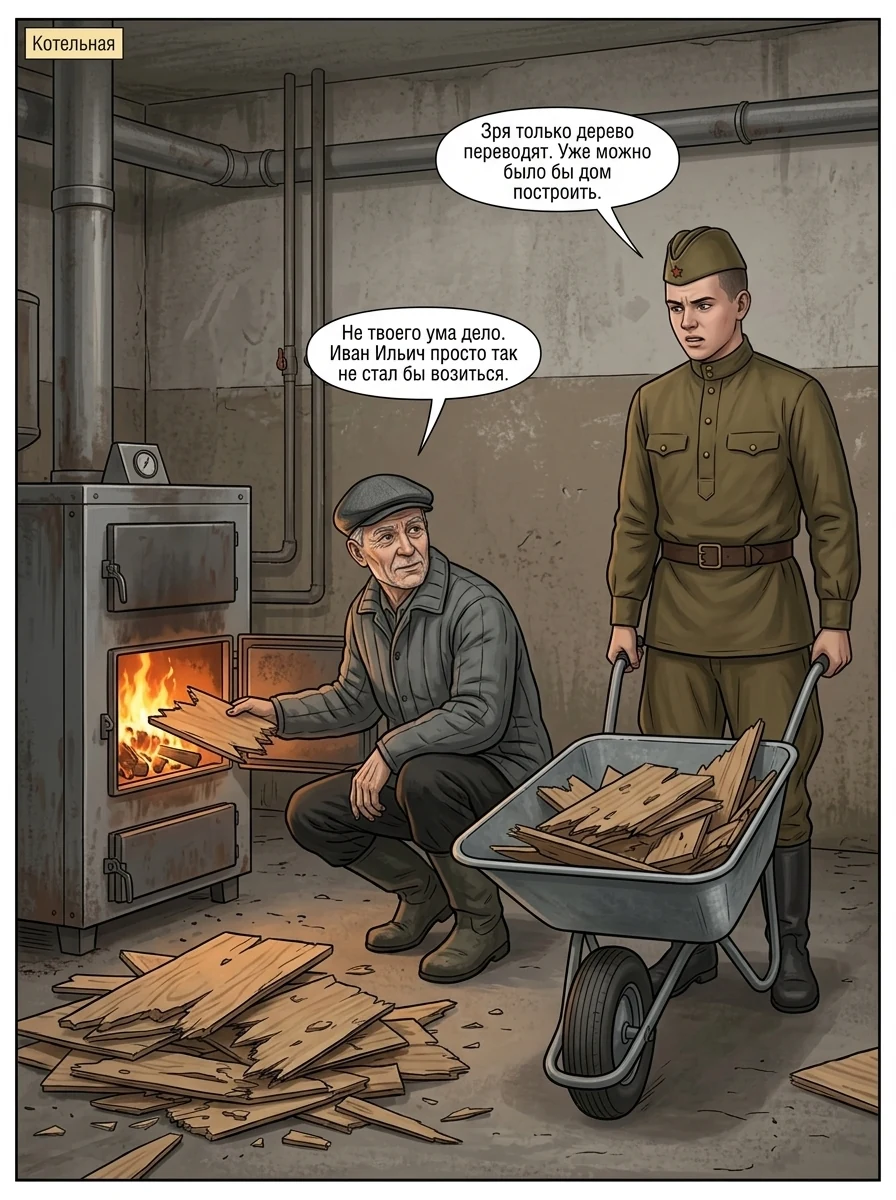Подросток Коля Шкет и полковник Дорохов на фоне послевоенного СССР. Страница 4