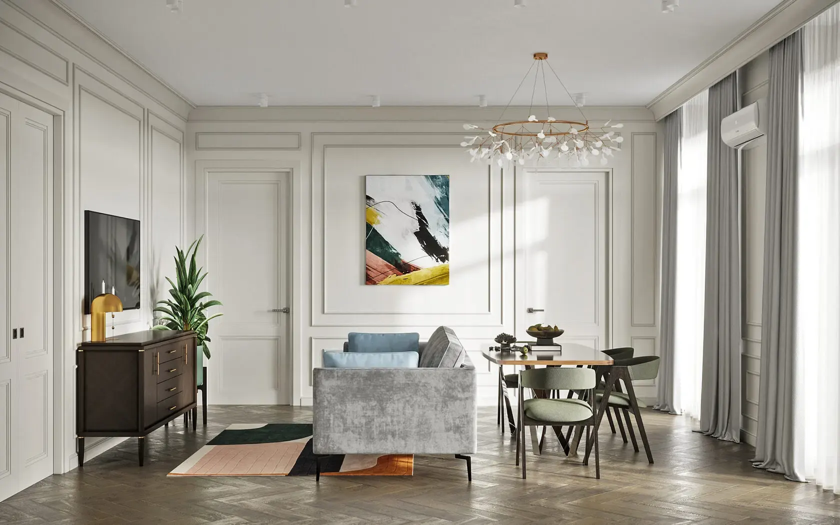 Свет в интерьере: Как правильно зонировать пространство с помощью освещения1