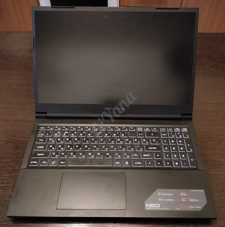 15.6" Ноутбук ARDOR GAMING NEO N15-I5ND401 черный