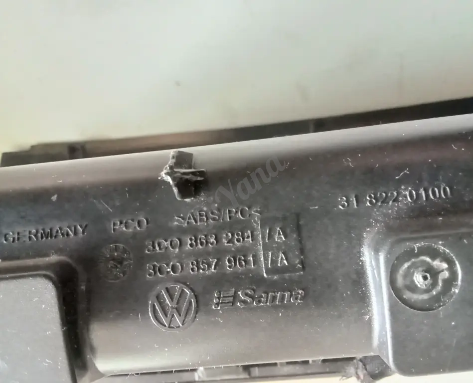 Пепельница volkswagen Passat b6